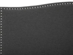 Beliani Parisanky Kangas Tummanharmaa 180 X 200 Cm Montpellier Flash Sale