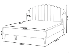 Beliani Parisanky Kangas Vaalea Beige 160 X 200 Cm Ambillou New