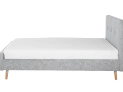 Beliani Parisanky Kangas Vaaleanharmaa 180 X 200 Cm Rennes Hot