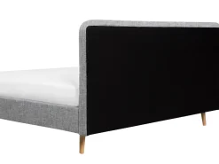 Beliani Parisanky Kangas Vaaleanharmaa 180 X 200 Cm Rennes Hot