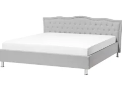 Beliani Parisanky Kangas Vaaleanharmaa 180 X 200 Cm Metz Best