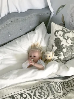 Beliani Parisanky Kangas Vaaleanharmaa 180 X 200 Cm Metz Best