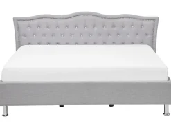 Beliani Parisanky Kangas Vaaleanharmaa 180 X 200 Cm Metz Best