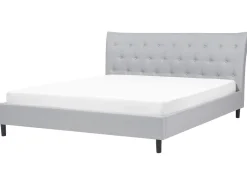 Beliani Parisanky Kangas Vaaleanharmaa 180 X 200 Cm Saverne Discount