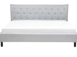 Beliani Parisanky Kangas Vaaleanharmaa 180 X 200 Cm Saverne Discount