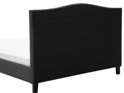 Beliani Parisanky Kangas Vaaleat Led-Valot Tummanharmaa 180 X 200 Cm Montpellier Sale