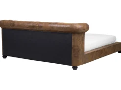 Beliani Parisanky Keinomokkanahka Ruskea 180 X 200 Cm Cavaillon Shop