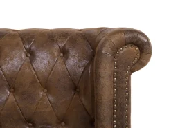 Beliani Parisanky Keinomokkanahka Ruskea 180 X 200 Cm Cavaillon Shop