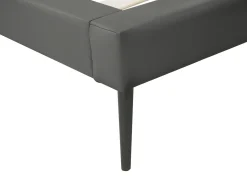 Beliani Parisanky Keinonahka Harmaa 180 X 200 Cm Essonne Shop