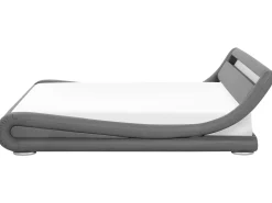 Beliani Parisanky Keinonahka Led-Valo Harmaa 180 X 200 Cm Avignon Hot