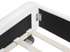 Beliani Parisanky Keinonahka Valkoinen 180 X 200 Cm Avignon Best Sale