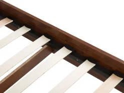 Beliani Parisanky Led-Valot Tumma Puu 160 X 200 Cm Mialet Store