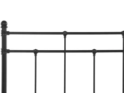 Beliani Parisanky Metalli Musta 160 X 200 Cm Lynx Clearance