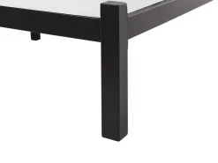 Beliani Parisanky Metalli Musta 180 X 200 Cm Clamart New