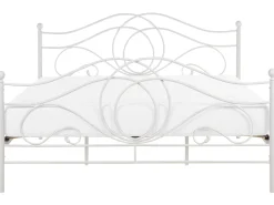 Beliani Parisanky Metalli Valkoinen 180 X 200 Cm Lyra Shop