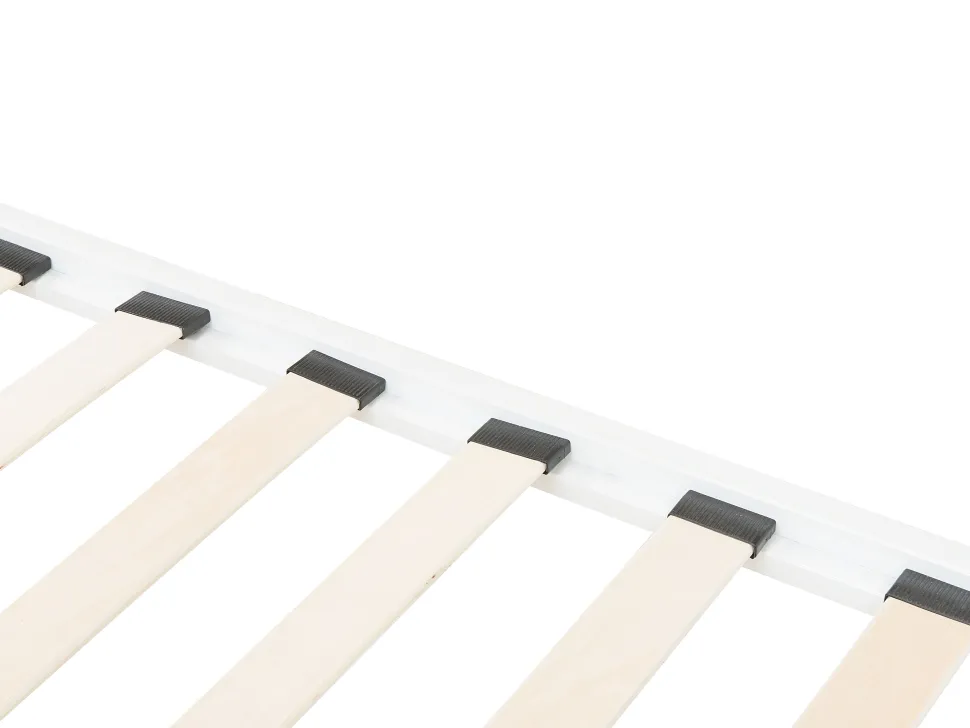 Beliani Parisanky Metalli Valkoinen 180 X 200 Cm Dinard New