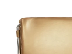 Beliani Parisanky Nahka Led-Valot Kulta 180 X 200 Cm Paris Fashion