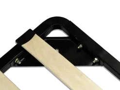 Beliani Parisanky Nahka Led-Valot Kulta 180 X 200 Cm Paris Fashion