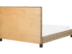 Beliani Parisanky Rottinki Luonnonvari 180 X 200 Cm Salbris Clearance