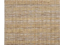 Beliani Parisanky Rottinki Luonnonvari 180 X 200 Cm Salbris Clearance