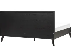 Beliani Parisanky Rottinki Musta 180 X 200 Cm Monpazier Flash Sale