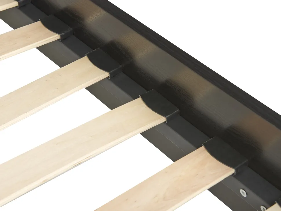 Beliani Parisanky Rottinki Musta 180 X 200 Cm Monpazier Flash Sale