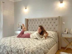 Beliani Parisanky Sametti Beige 180 X 200 Cm Lubbon Hot