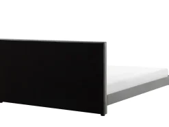 Beliani Parisanky Sametti Harmaa 180 X 200 Cm Limoux Clearance