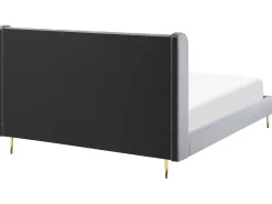 Beliani Parisanky Sametti Harmaa 180 X 200 Cm Forbach Best