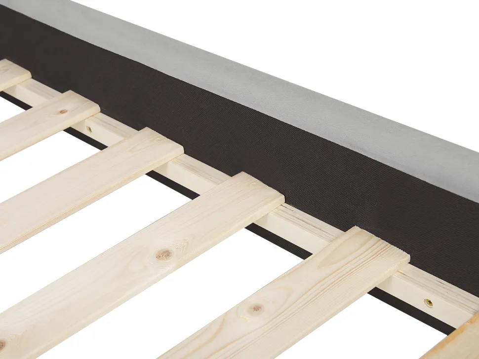 Beliani Parisanky Sametti Harmaa 180 X 200 Cm Avallon Best Sale