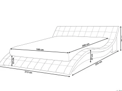 Beliani Parisanky Sametti Harmaa 180 X 200 Cm Vichy Hot