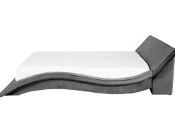 Beliani Parisanky Sametti Harmaa 180 X 200 Cm Vichy Hot