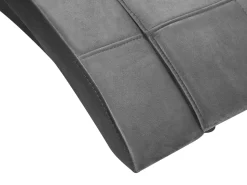 Beliani Parisanky Sametti Harmaa 180 X 200 Cm Vichy Hot