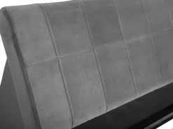 Beliani Parisanky Sametti Harmaa 180 X 200 Cm Vichy Hot