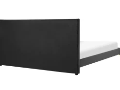 Beliani Parisanky Sametti Musta 180 X 200 Cm Limoux Online