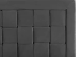 Beliani Parisanky Sametti Musta 180 X 200 Cm Limoux Online