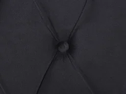 Beliani Parisanky Sametti Musta 180 X 200 Cm Avallon Discount