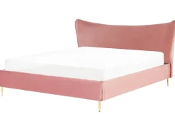 Beliani Parisanky Sametti Persikka 180 X 200 Cm Chaleix New