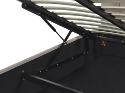 Beliani Parisanky Sametti Säilytystila Ruskeanharmaa 180 X 200 Cm Vincennes Hot