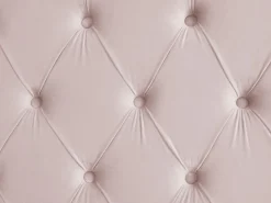 Beliani Parisanky Sametti Säilytystila Vaaleanpunainen 180 X 200 Cm Lubbon Fashion