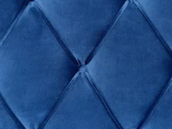 Beliani Parisanky Sametti Säilytystila Laivastonsininen 180 X 200 Cm Lievin Fashion