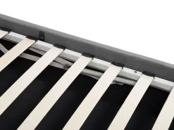 Beliani Parisanky Sametti Säilytystila Tummanharmaa 180 X 200 Cm Metz Discount