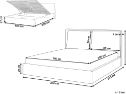 Beliani Parisanky Sametti Säilytystila Mintunvihrea 180 X 200 Cm Bajonna Discount