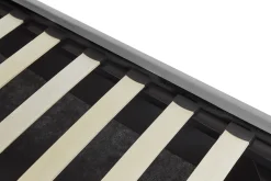 Beliani Parisanky Sametti Säilytystila Vaaleanharmaa 180 X 200 Vaucluse Discount