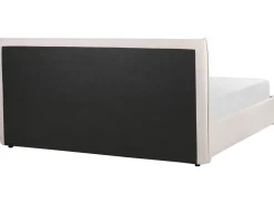 Beliani Parisanky Sametti Säilytystila Luonnonvalkoinen 180 X 200 Cm Lavaur Store