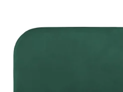 Beliani Parisanky Sametti Smaragdinvihrea 180 X 200 Cm Flayat New