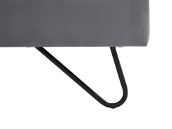 Beliani Parisanky Sametti Tummanharmaa 180 X 200 Cm Lannion Discount