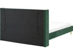 Beliani Parisanky Sametti Tummanvihrea 180 X 200 Cm Villette Shop