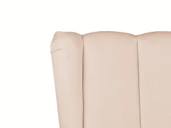 Beliani Parisanky Sametti Usb-Portti Beige 160 X 200 Cm Miribel Fashion