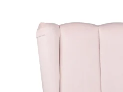 Beliani Parisanky Sametti Usb-Portti Pastellipinkki 140 X 200 Cm Miribel Fashion